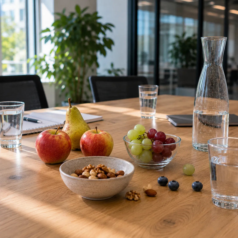 Welche Snacks funktionieren wirklich im Büro?